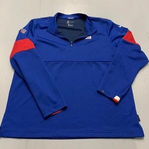 Nike NFL New York Giants Quarter Zip Pullover XL